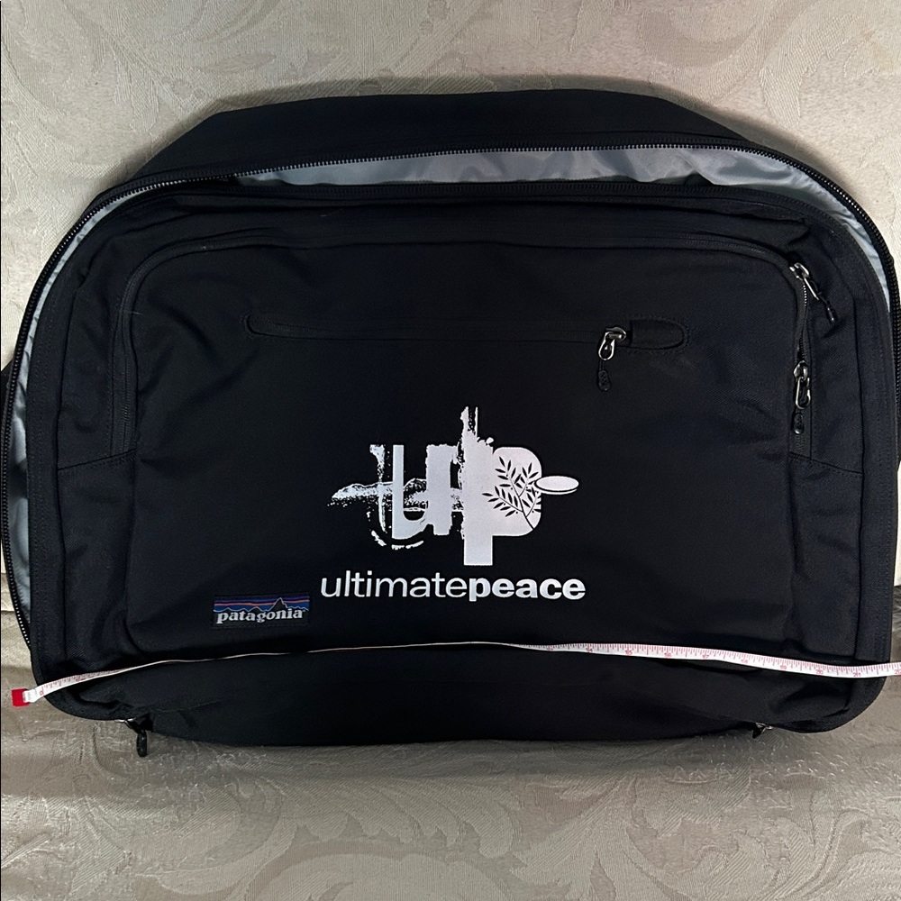 Patagonia Black "Ultimate Peace" Convertible Backpack Carry On